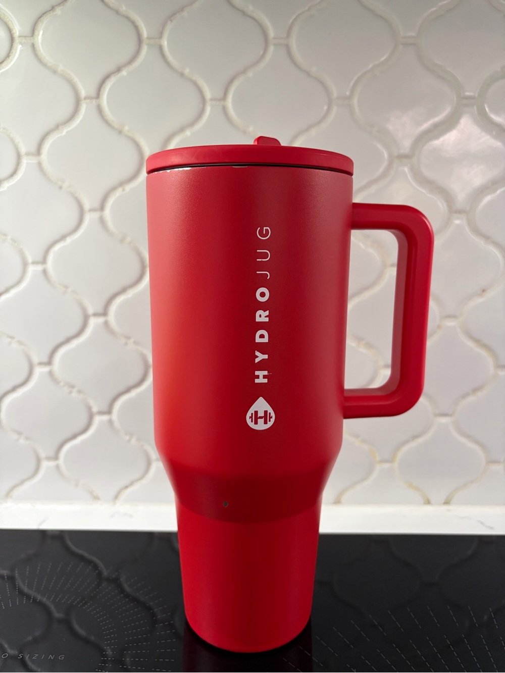 Red hydro jug